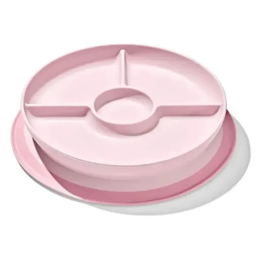Oxo - Placa dividida por sucção Tot Stick and Stay, Blossom