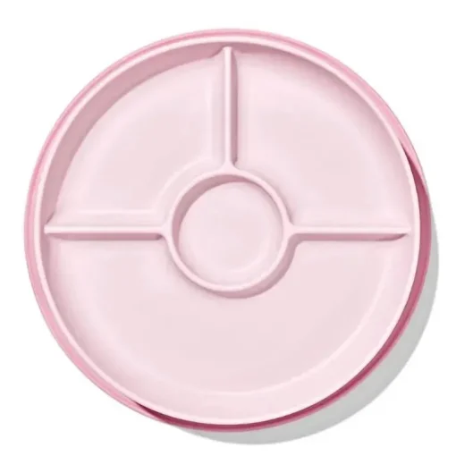Oxo - Placa dividida por sucção Tot Stick and Stay, Blossom