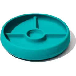 Oxo - Prato Dividido em Silicone Tot, Azul-petróleo