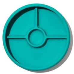 Oxo - Prato Dividido em Silicone Tot, Azul-petróleo