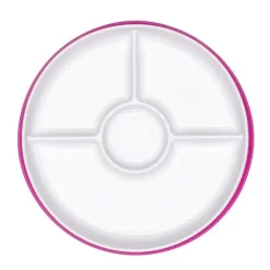Oxo - Prato Dividido Tot Stick &amp; Stay, Rosa
