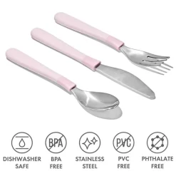 Oxo - Talheres Tot para crianças grandes, Blossom