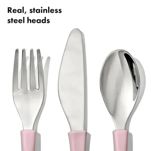 Oxo - Talheres Tot para crianças grandes, Blossom
