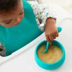 Oxo - Tigela de Silicone Tot, Azul-petróleo