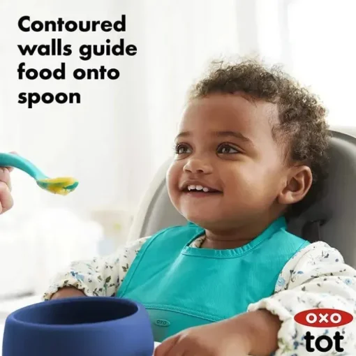 Oxo - Tigela de Silicone Tot, Azul Marinho