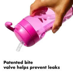 OXO - Tot Adventure Garrafa de Água Rosa, Plástico