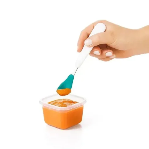 OXO Tot Baby Blocks Contêineres de Armazenamento Congelador 4 oz - Teal