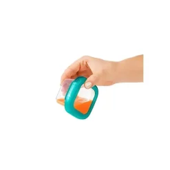 OXO Tot Baby Blocks Contêineres de Armazenamento Congelador 4 oz - Teal