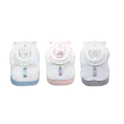 Pacote com 2 babadores de leite Piccolo Bambino Terry