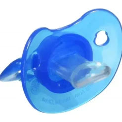 Pacote com 2 chupetas de silicone Baby King - cores sortidas