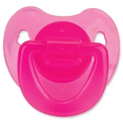 Pacote com 2 chupetas de silicone Baby King - cores sortidas