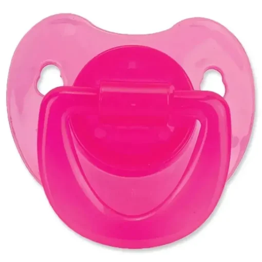 Pacote com 2 chupetas de silicone Baby King - cores sortidas