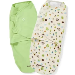 Pacote com 2 SwaddleMe Original Swaddle, Amigos da Floresta - Grande