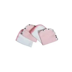Pacote com 4 Toalhas American Baby Terry, Rosa