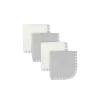 Pacote de 4 Gerber Gary &amp; Ivory toalhinhas de tecido para meninos