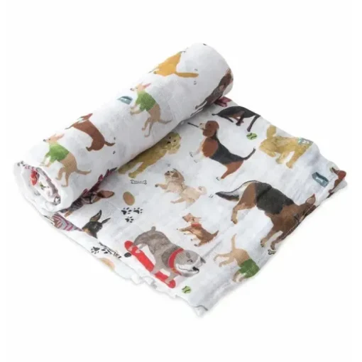 Pano de musselina de algodão pequeno unicórnio simples - Woof