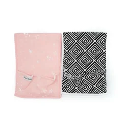 Panos de Arroto Bazzle Sweet Girl para Bebés com Bolso