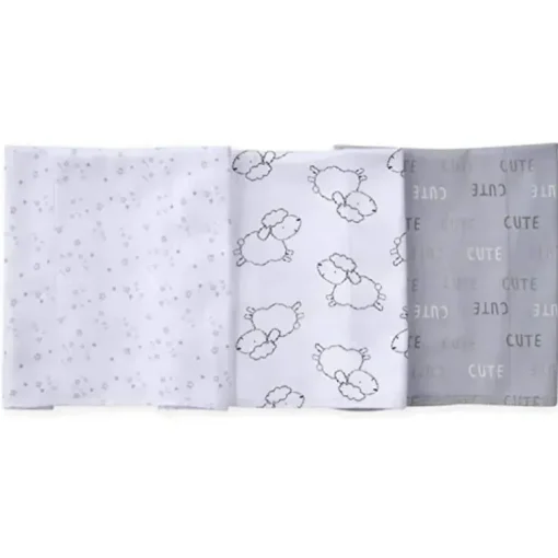 Panos de arroto de cordeiro Gerber 3 pk para bebês