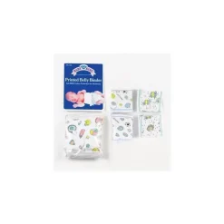 Pasta de umbigo bebê rei, branco