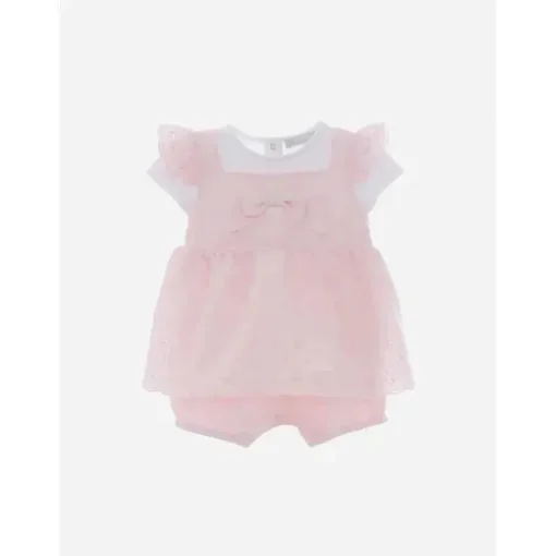 Patachou - Macacão de Jersey para Bebê Menina, Rosa