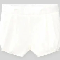 Paz Rodriguez - Baby Boy Woven Newborn Short Dulzura, Creme