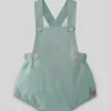 Paz Rodriguez - Baby Boy Woven Romper Prado, Lago Verde