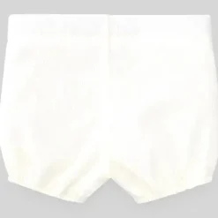 Paz Rodriguez - Baby Boy Woven Newborn Short Dulzura, Creme