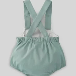 Paz Rodriguez - Baby Boy Woven Romper Prado, Lago Verde