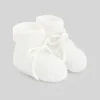Paz Rodriguez - Baby Knit Newborn Booties Esencial, Deep Blue