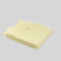 Paz Rodriguez - Baby Knit Xale Leda, Amarelo/Branco