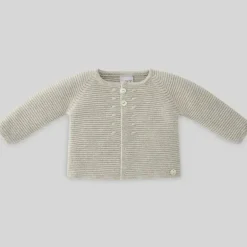 Paz Rodriguez - Baby Knit Cardigan Neboa, Linho