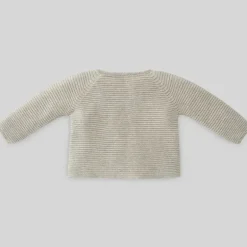 Paz Rodriguez - Baby Knit Cardigan Neboa, Linho