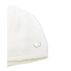 Paz Rodriguez - Baby Knit Newborn Hat Paz, Cream/Beige
