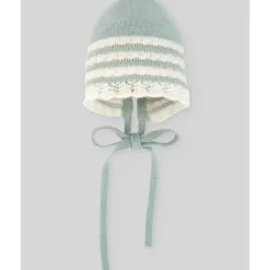 Paz Rodriguez - Baby Knit Newborn Bonnet Ruiseñor, Chalk Pink/Nacar