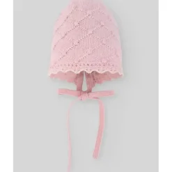 Paz Rodriguez - Boné de malha para recém-nascido, rosa giz