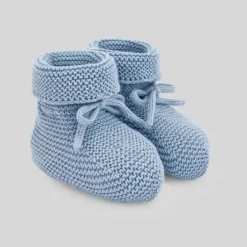 Paz Rodriguez - Bota Baby Neutro Malha Esencial, Azul Regata