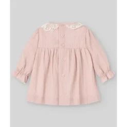 Paz Rodriguez - Conjunto de vestido e bloomer para bebê menina, rosa pó