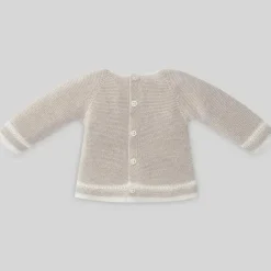 Paz Rodriguez - Conjunto Leve-me para Casa Suéter e Legging Luar, Linho/Creme