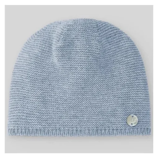 Paz Rodriguez - Gorro de malha para recém-nascido, Blue Cloud