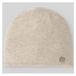 Paz Rodriguez - Gorro de malha para recém-nascido Esencial, castanho claro