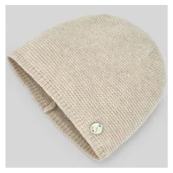 Paz Rodriguez - Gorro de malha para recém-nascido Esencial, castanho claro