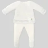 Paz Rodriguez - Leve-me para casa conjunto suéter e leggings de malha Dulzura, creme