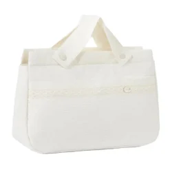 Paz Rodriguez - Woven Bag Adarve, Cream/Cream