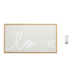 Pearhead - Conjunto de pintura e tela com moldura de amor