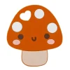 Pearhead - Silicone Teether Bpa Free, Mushroom