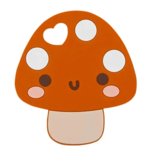 Pearhead - Silicone Teether Bpa Free, Mushroom