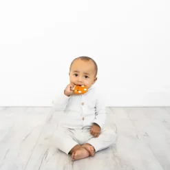 Pearhead - Silicone Teether Bpa Free, Mushroom