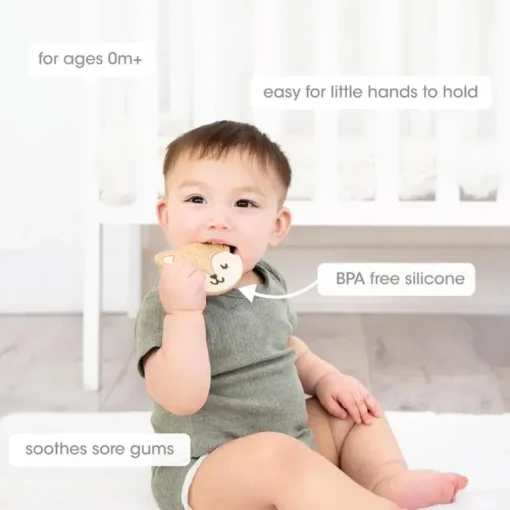 Pearhead - Silicone Teether Bpa Free, Fox