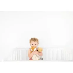 Pearhead Baby - Cobertor de segurança, Brinquedo de pelúcia aconchegante, Urso adorável