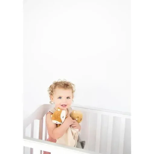 Pearhead Baby - Cobertor de segurança, Brinquedo de pelúcia aconchegante, Urso adorável